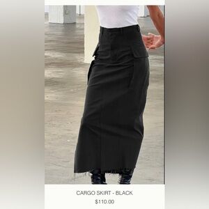 Local European Cargo Skirt (black)